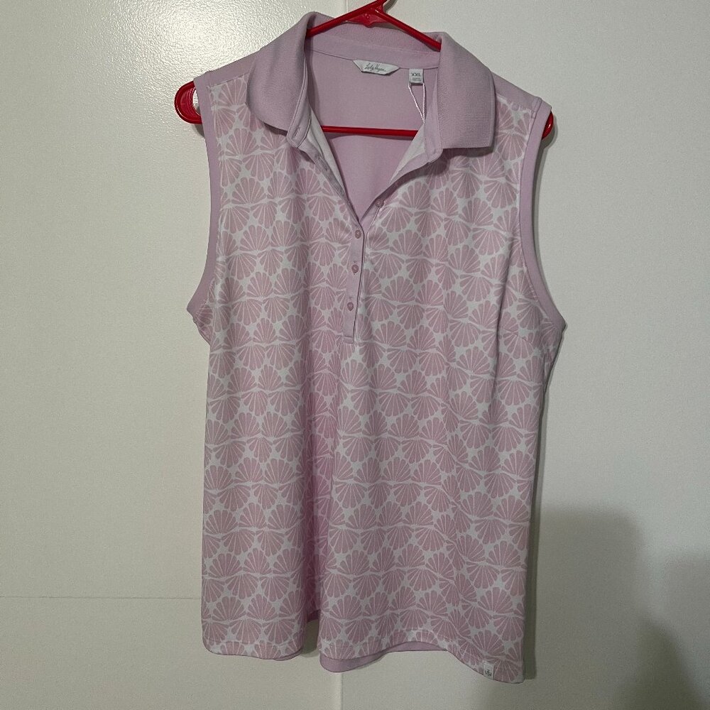 Lady Hagen Golf performance sleeveless polo XXL